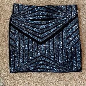 Sparkly Mini Skirt!